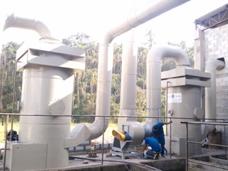 Lavadores de Gases em PP na Vila Velha