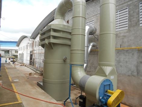 Fabricante de Lavadores de Gases em Apucarana