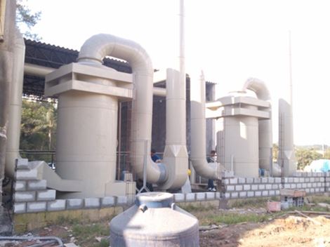 Fabricação de Lavadores de Gases no Campo Grande